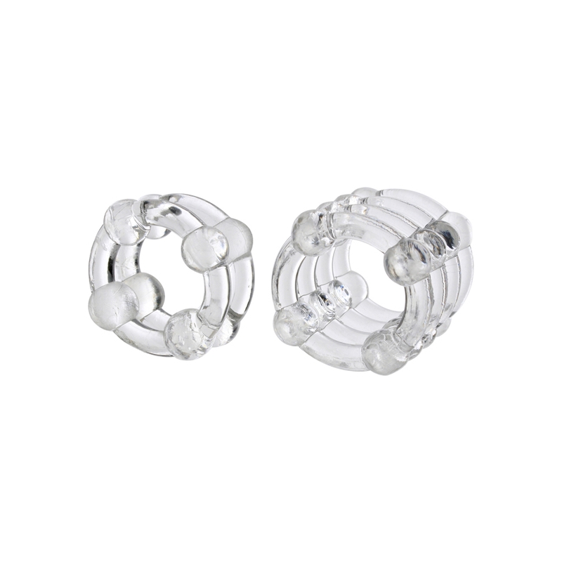 COLT ENHANCER RINGS ANILLOS PARA EL PENE TRANSPARENTES