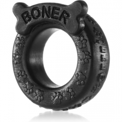 OXBALLS BONER ANILLO DE SILICONA - NEGRO