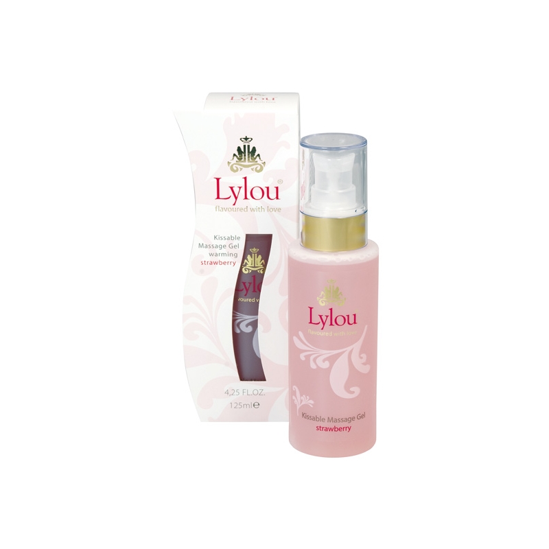 LYLOU KISSABLE GEL DE MASAJE EFECTO CALOR FRESA