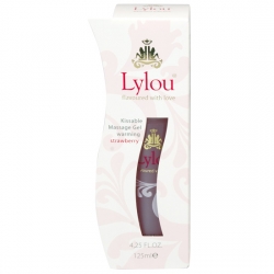 LYLOU KISSABLE GEL DE MASAJE EFECTO CALOR FRESA