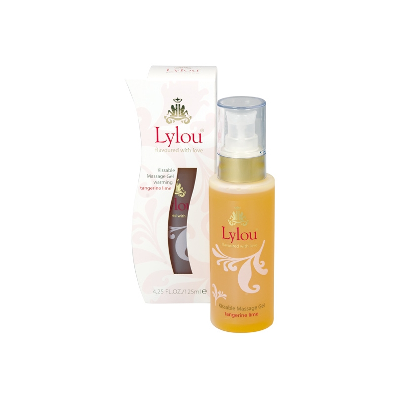 LYLOU KISSABLE GEL DE MASAJE EFECTO CALOR MANDARINA Y LIMA