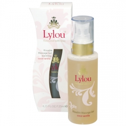 LYLOU KISSABLE GEL DE MASAJE EFECTO CALOR COCO Y VAINILLA