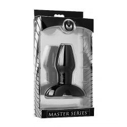 INVASION HOLLOW PLUG ANAL SILICONA - PEQUEÑO - NEGRO