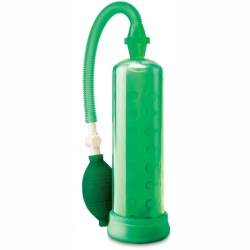 PUMP WORX BOMBA DE ERECCION SILICONA VERDE