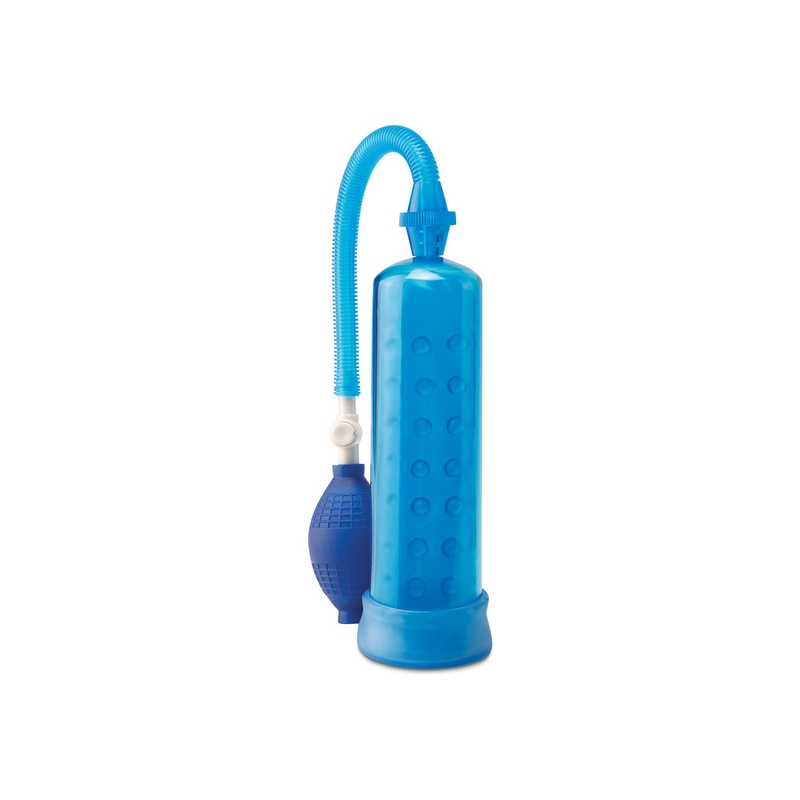 PUMP WORX BOMBA DE ERECCION SILICONA AZUL