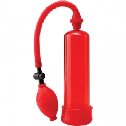 PUMP WORX BOMBA DE ERECCION PRINCIPIANTES ROJA