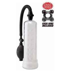 PUMP WORX BOMBA DE ERECCION DE SILICONA TRANSPARENTE