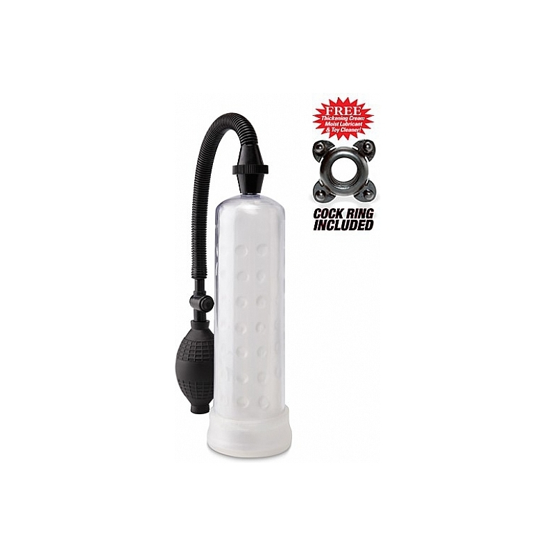 PUMP WORX BOMBA DE ERECCION DE SILICONA TRANSPARENTE