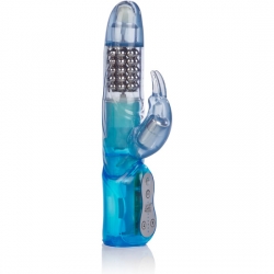 JACK RABBIT VIBRADOR RAMPANTE 5 CUENTAS - AZUL