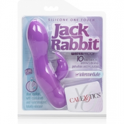 ONE TOUCH JACK RABBIT VIBRADOR DE SILICONA - MORADO