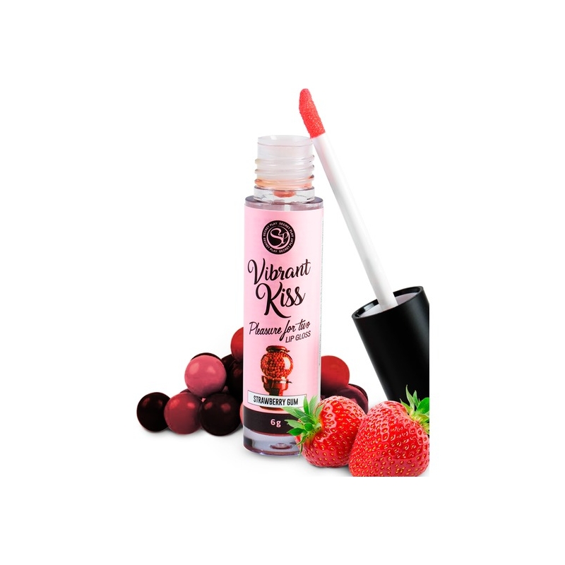 LIP GLOSS VIBRANT KISS - CHICLE DE FRESA