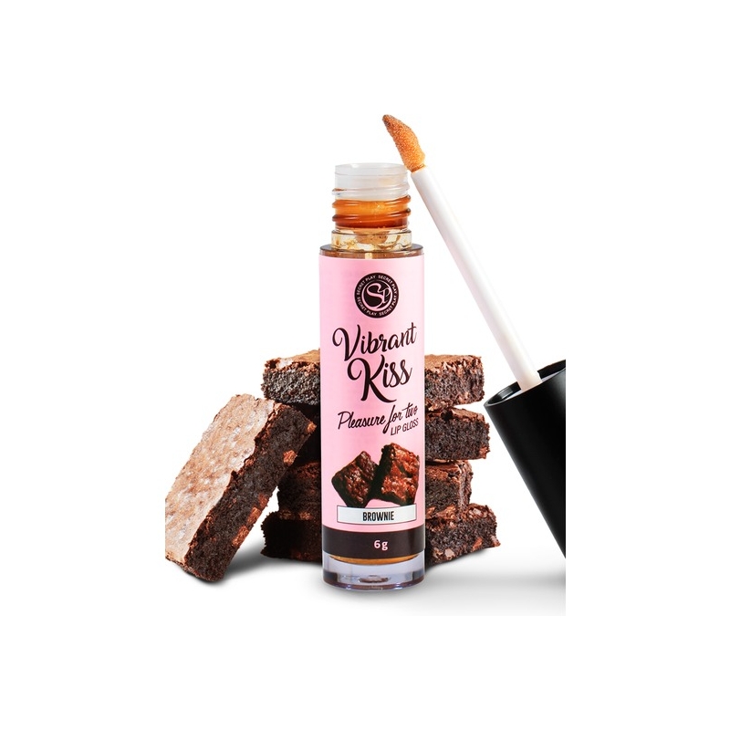 LIP GLOSS VIBRANT KISS - BROWNIE