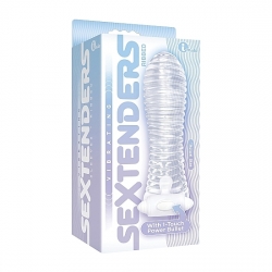 SEXTENDERS FUNDA CON VIBRACIÓN - RIBBED