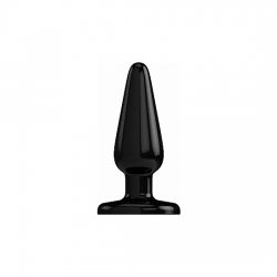 BUTT PLUG BASIC 7,5CM - NEGRO