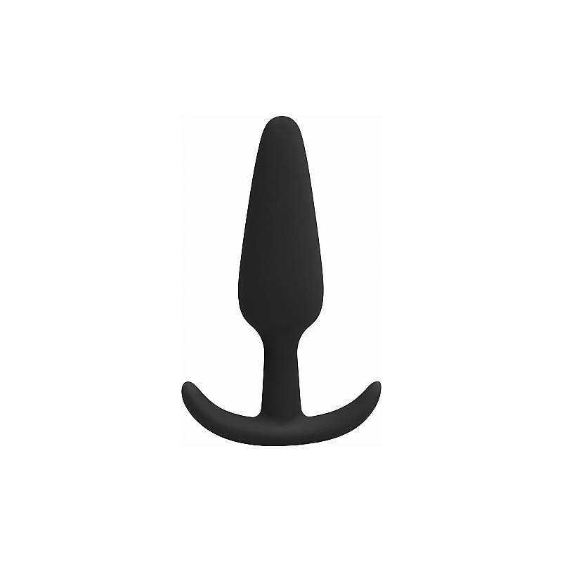 MALO SMALL CORK PLUG ANAL SILICONA - NEGRO