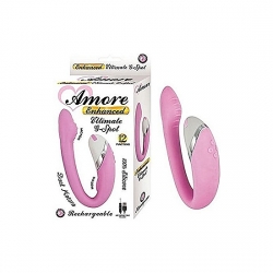 AMORE ENHANCED ULTIMATE VIBRADOR PUNTO G - ROSA