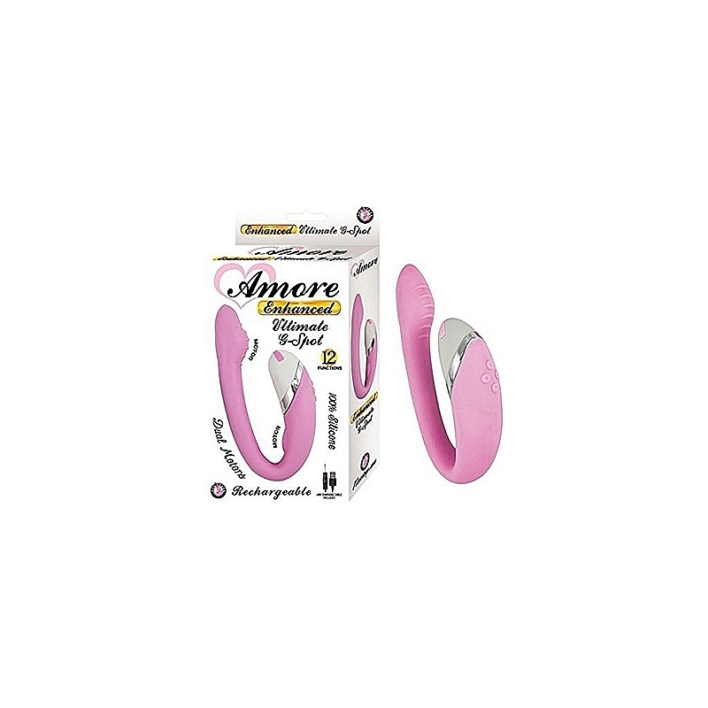 AMORE ENHANCED ULTIMATE VIBRADOR PUNTO G - ROSA