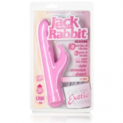 ROTATING JACK RABBIT - PINK