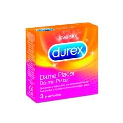 DUREX DAME PLACER 3 UDS