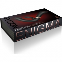 ENIGMA VIBRADOR RAMPANTE DE SILICONA - NEGRO