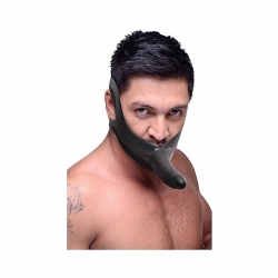 FACE FUK MORDAZA CON DILDO