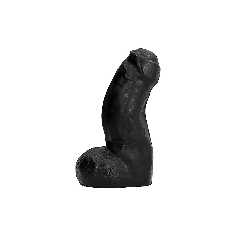 ALL BLACK PENE REALÍSTICO 17CM