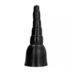 ALL BLACK DILDO 34x11CM