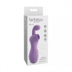 TEASE N PLEASE-HER VIBRADOR CON SUCCIÓN - MORADO