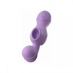 TEASE N PLEASE-HER VIBRADOR CON SUCCIÓN - MORADO