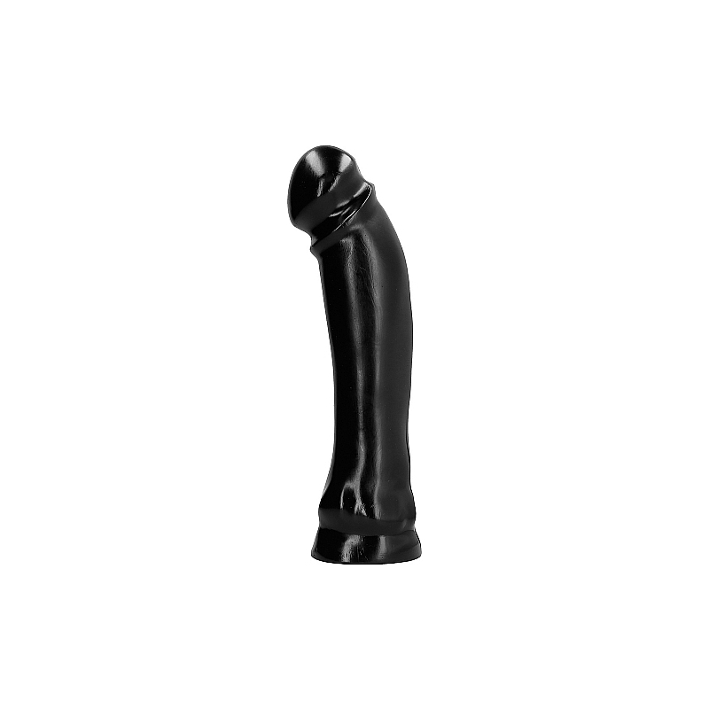 ALL BLACK DILDO 33CM