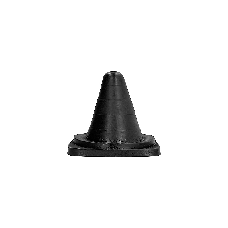 ALL BLACK PLUG TRIANGULAR 19CM