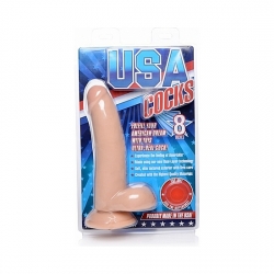 USA COCKS PENE REALÍSTICO DUAL DENSITY 23CM