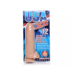 USA COCKS PENE REALÍSTICO DUAL DENSITY 31CM