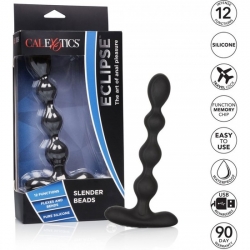 ECLIPSE SLENDER BEADS - PLUG VIBRADOR SILICONA