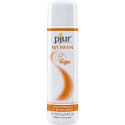 PJUR WOMAN LUBRICANTE VEGANO BASE DE AGUA 100ML