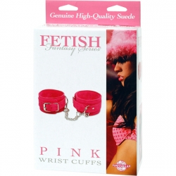 FETISH FANTASY ESPOSAS PARA MUÑECAS ROSA CON CADENA