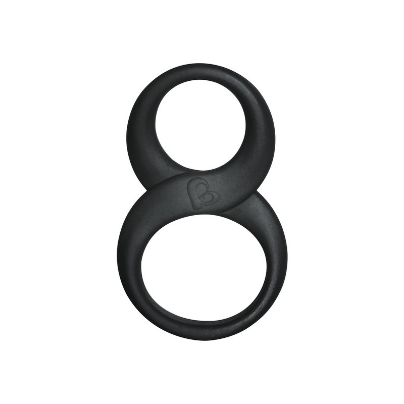 ROCKS OFF 8 BALL RING ANILLO PARA EL PENE NEGRO