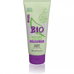 HOT BIO LUBRICANTE ANAL BASE DE AGUA SUPERGLIDE 100ML