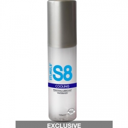 S8 LUBRICANTE BASE DE AGUA EFECTO FRÍO 125ML