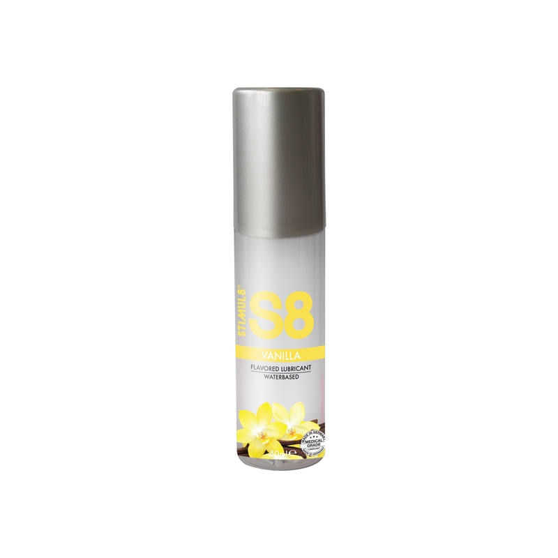 S8 LUBRICANTE SABORES 50ML - VAINILLA