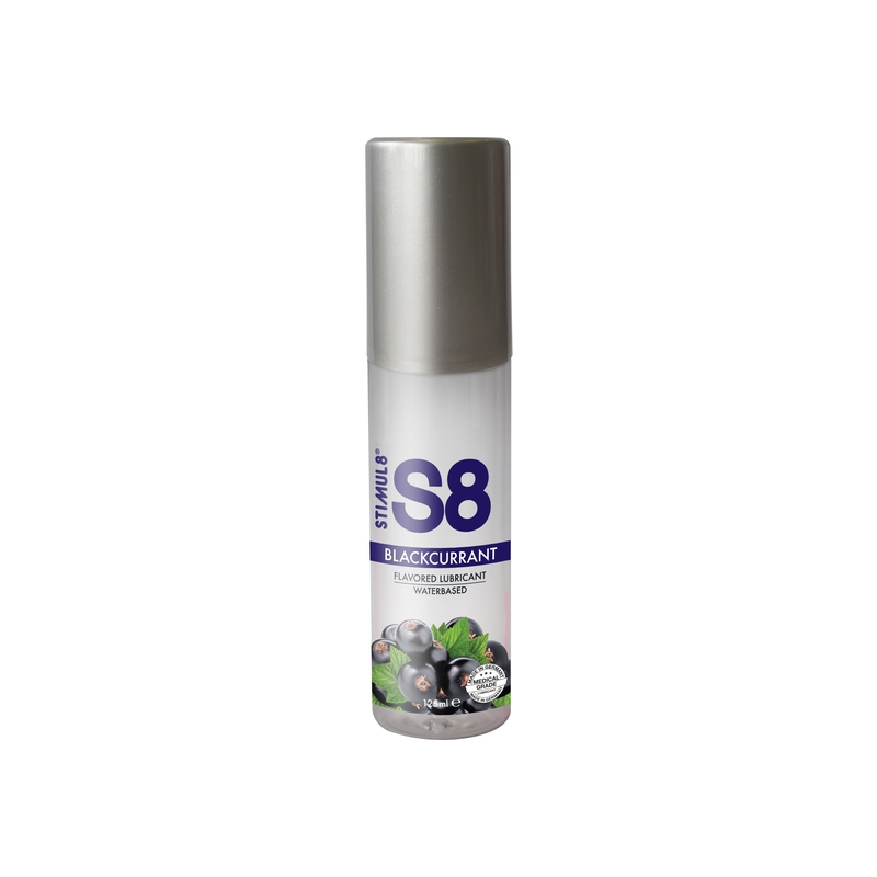 S8 LUBRICANTE SABORES 125ML - GROSELLA NEGRA