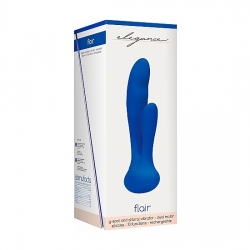 PUNTO G Y CLITORIAL VIBRADOR FLAIR AZUL