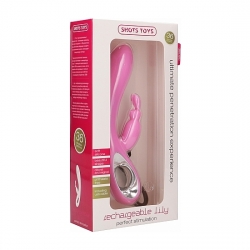 SHOTS TOYS - VIBRADOR RAMPANTE LILY - ROSA