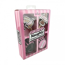 SET DE MOLES CUPCAKE NAUGHTY - 24 UDS