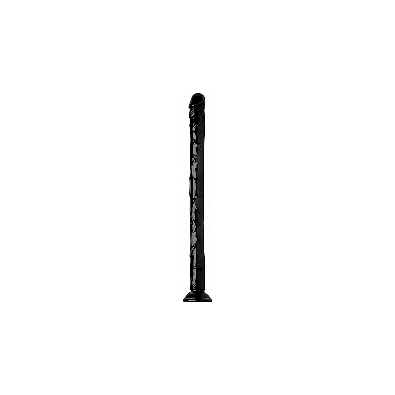 DILDO FLEXIBLE REALÍSTICO 50CM - NEGRO