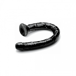 DILDO FLEXIBLE REALÍSTICO 50CM - NEGRO