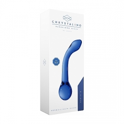 G-RIDER DILDO DE CRISTAL AZUL