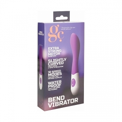 BEND VIBRADOR SILICONA MORADO