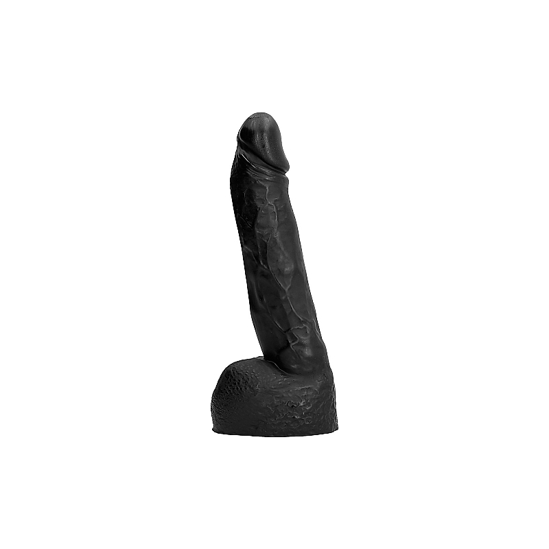 ALL BLACK PENE REALÍSTICO 22CM