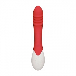 FRENZY - VIBRADOR PUNTO G CON CALOR - ROJO